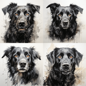 Midjourney Ink Wash Painting style visual effects
