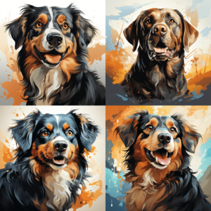 Midjourney Vector Graphic style visual effects